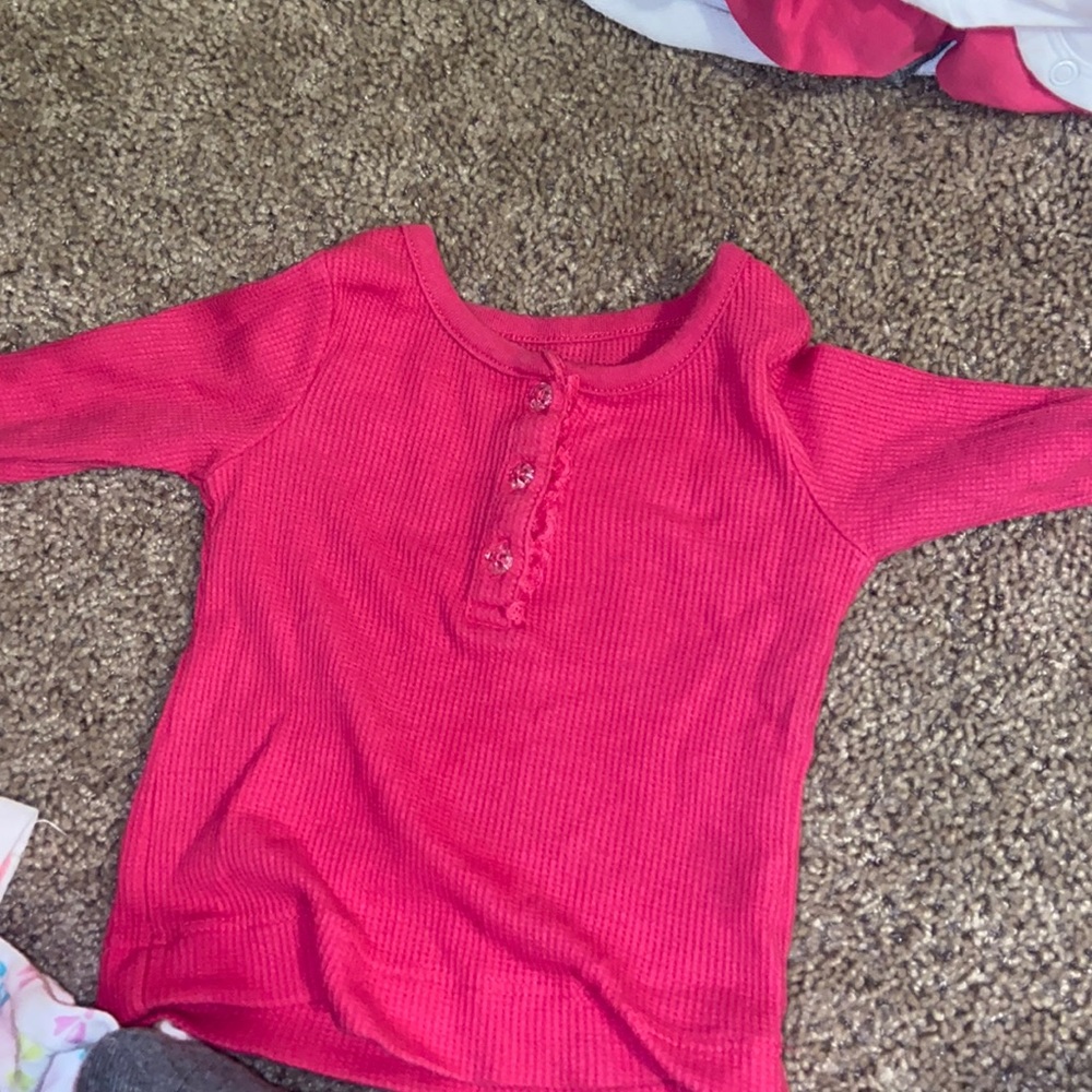 12 months girl long sleeve shirt